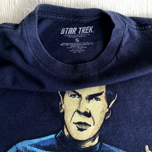 Navy Cotton “Trek Yourself before You Wreck Yourself” Graphic T. 2012 - Picture 3 of 5